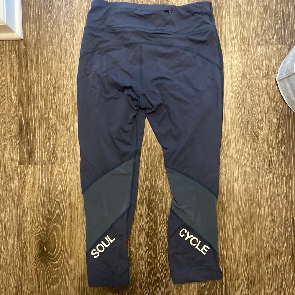 Nike x soulcycle navy blue cropped leggings - Picture 3 of 4